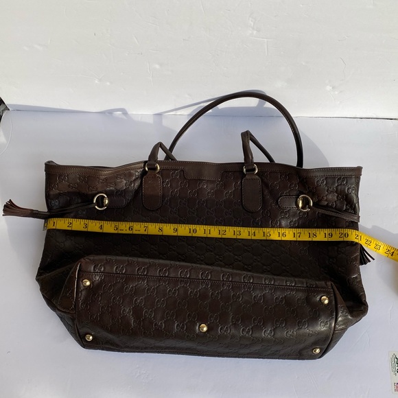 *SOLD* Gucci Guccissima Leather Tote Handbag - Picture 2 of 13